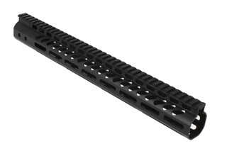 Guntec USA 15in Ultra-Lightweight Thin M-LOK Handguard - Black